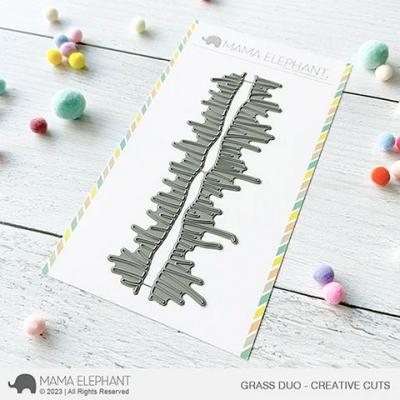 Mama Elephant Creative Cuts - Grass Duo